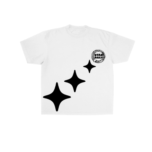 STAX DAILY WHITE T (PRE ORDER!!!)